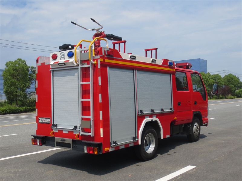 慶鈴藍(lán)牌水罐消防車(0.65噸)圖片
